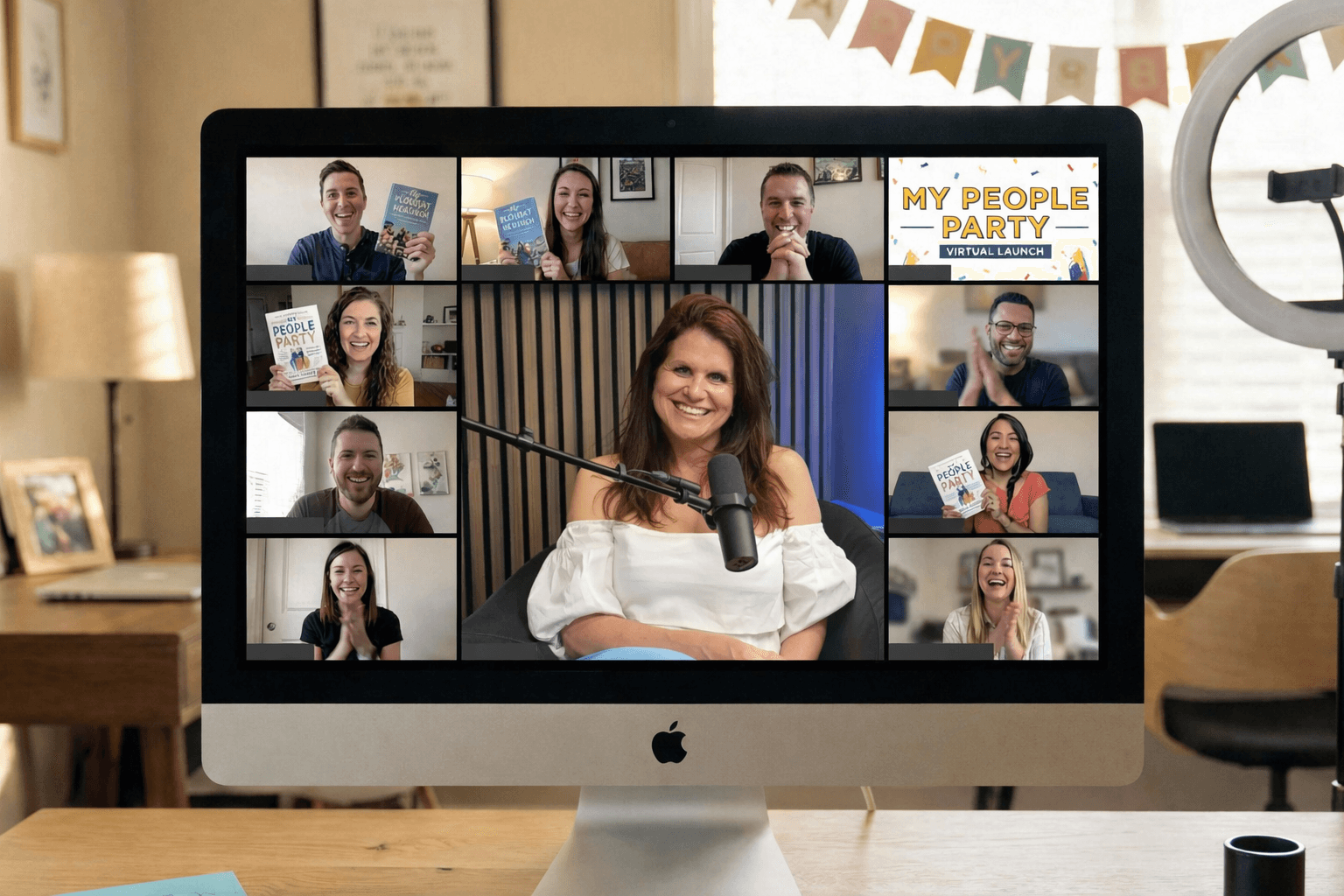 Don’t “announce” your launch. Throw a Party hosted by Stacey Lauren.