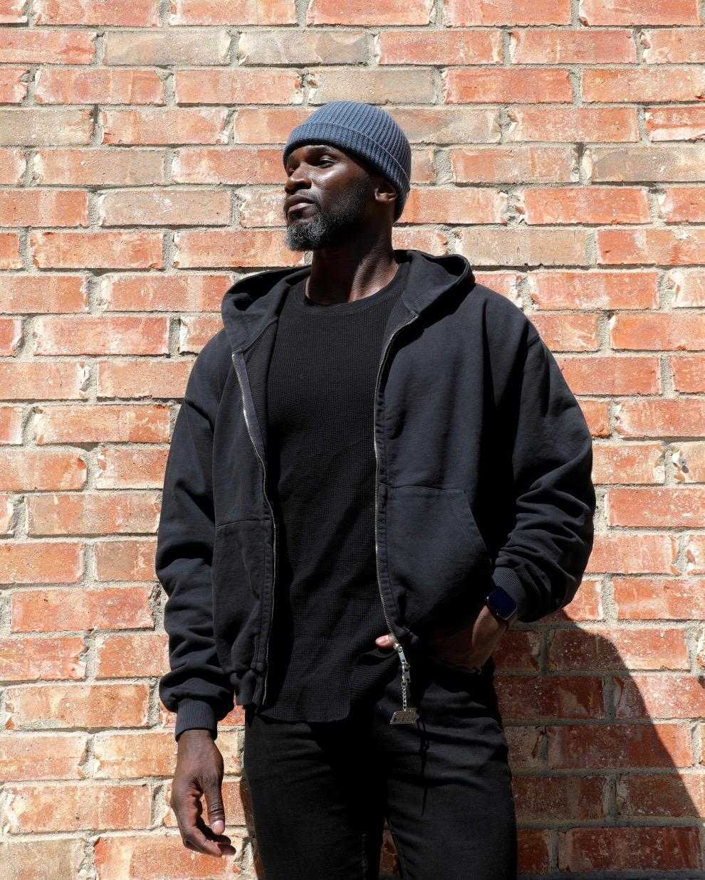 natsukashii ink petrol blue beanie