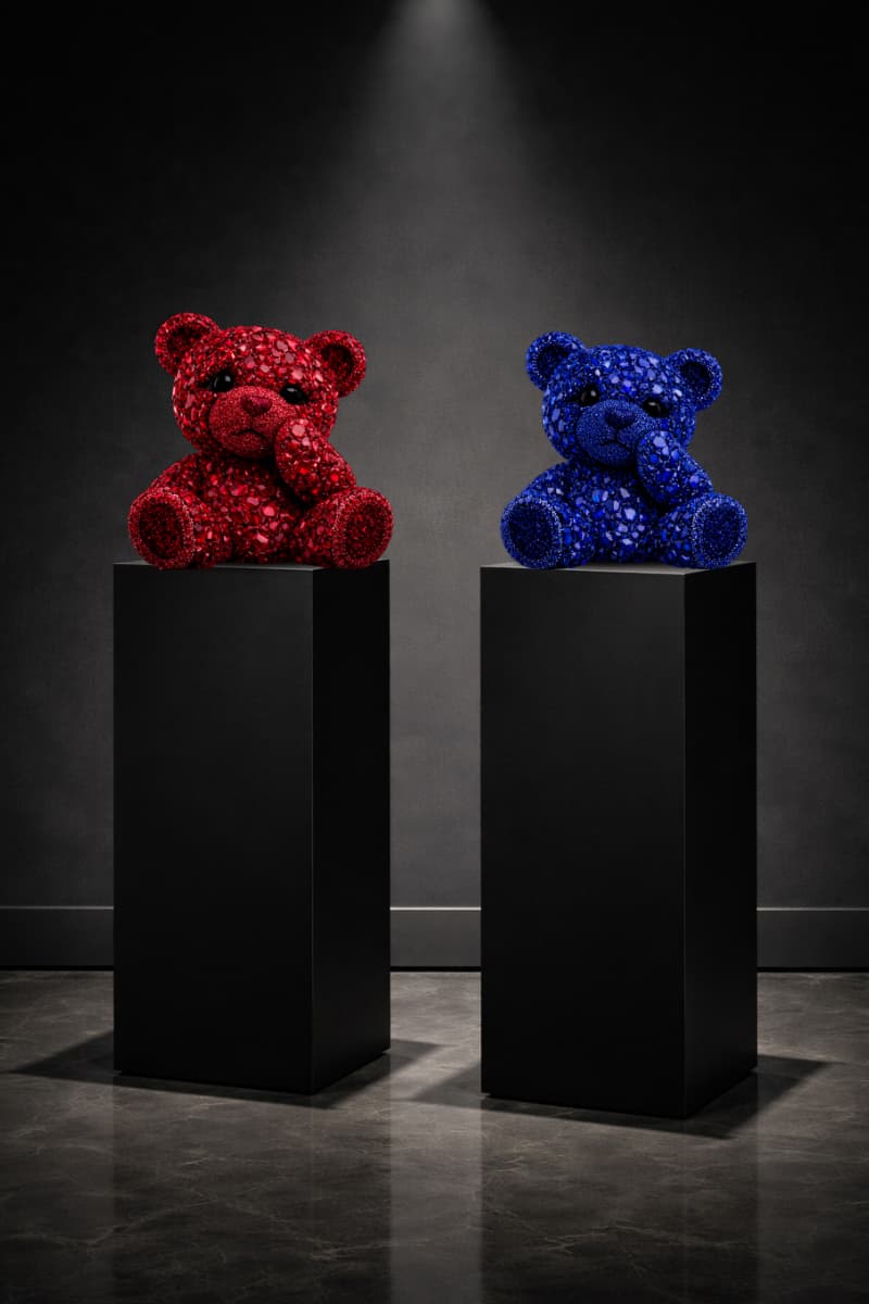 The MR. OHPAUZ Bears Sculpture