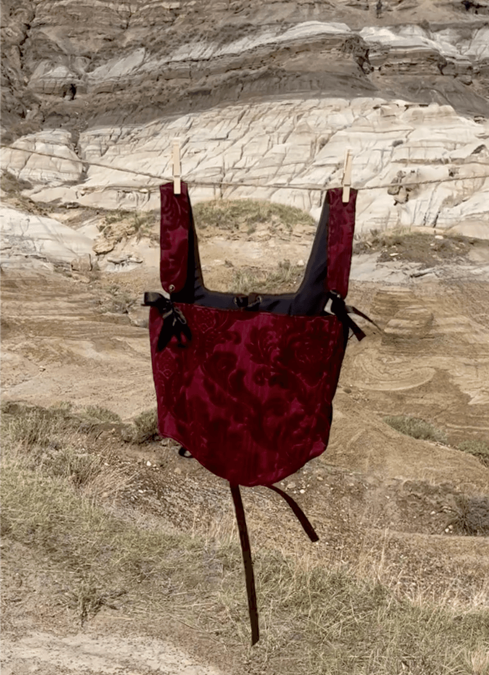 The Coult Corset- Sloane style In Red